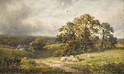 George Turner A quiet scene in Derbyshire oil painting reproduction